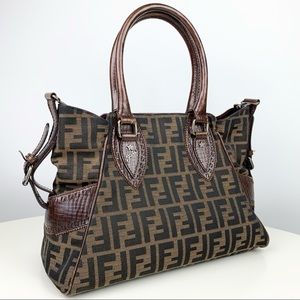 Fendi Zucca Chef Du Jour Satchel